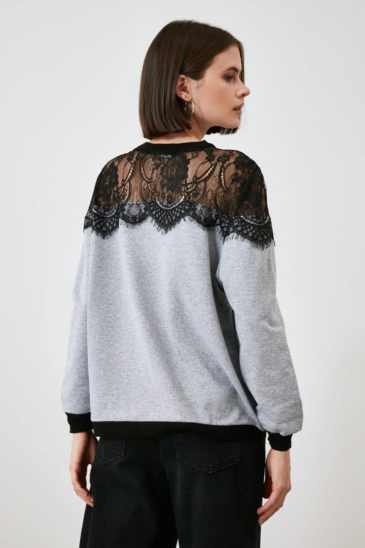 

Trendyol Ruched Knitted Sweatshirt TWOAW21SW1381