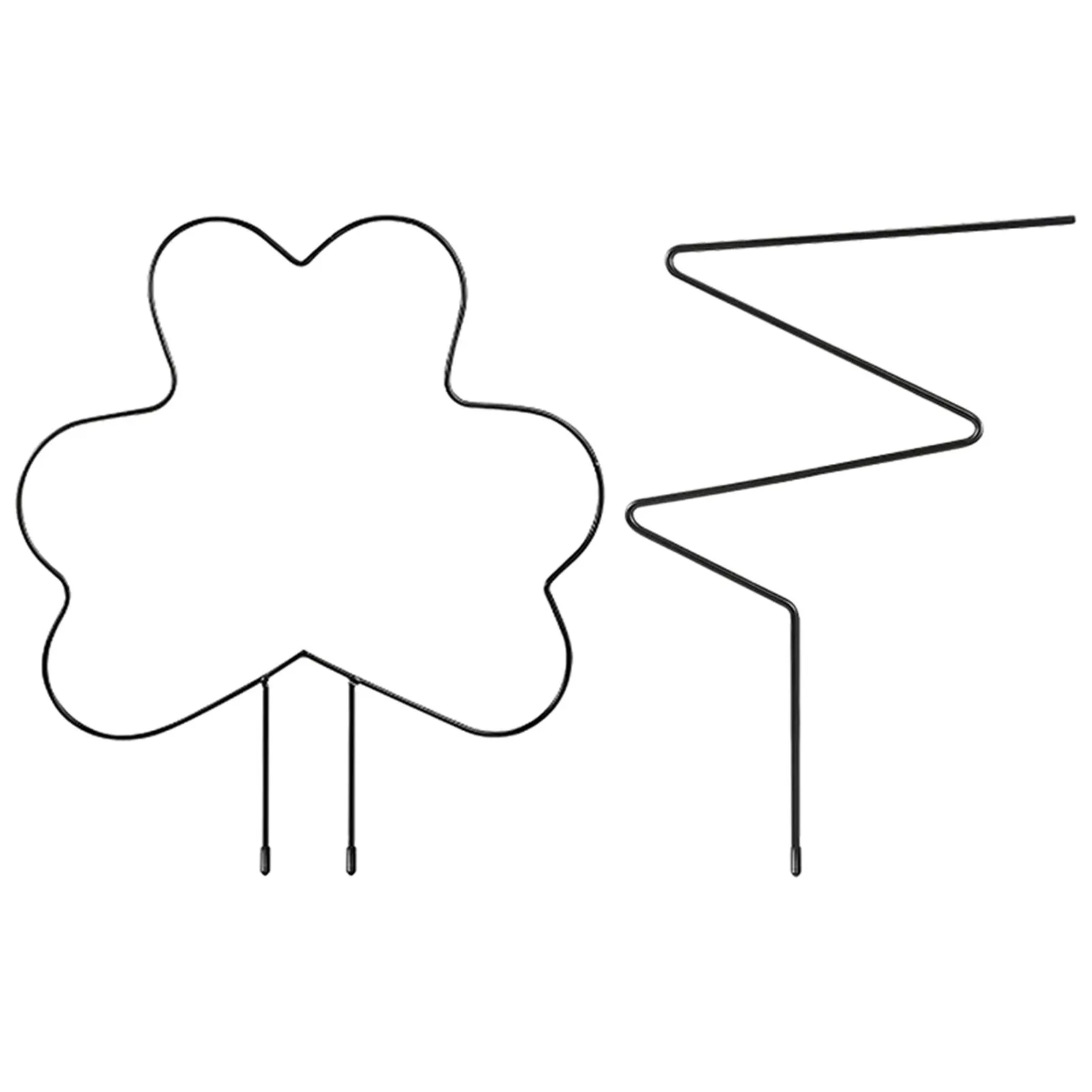 

Iron Garden Trellis For Climbing Plant Flower Iron Rack Potted Plant Vines Vegetables Climbing Support Frame Garden Decorative