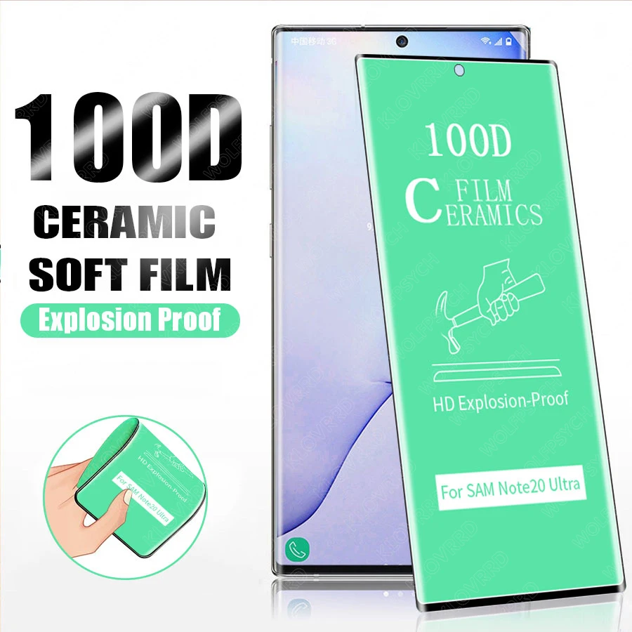 Защитная пленка для Samsung Galaxy S22 S21 Note 20 Ultra 10 Plus 9 8 S10 S9