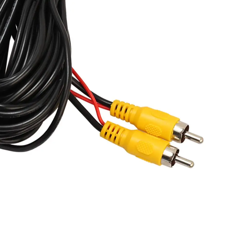 10m 12m 15m 20m RCA Video Cable male to Car Reverse Rear View Parking Camera Extension Auto Start Trigger Line | Автомобили и