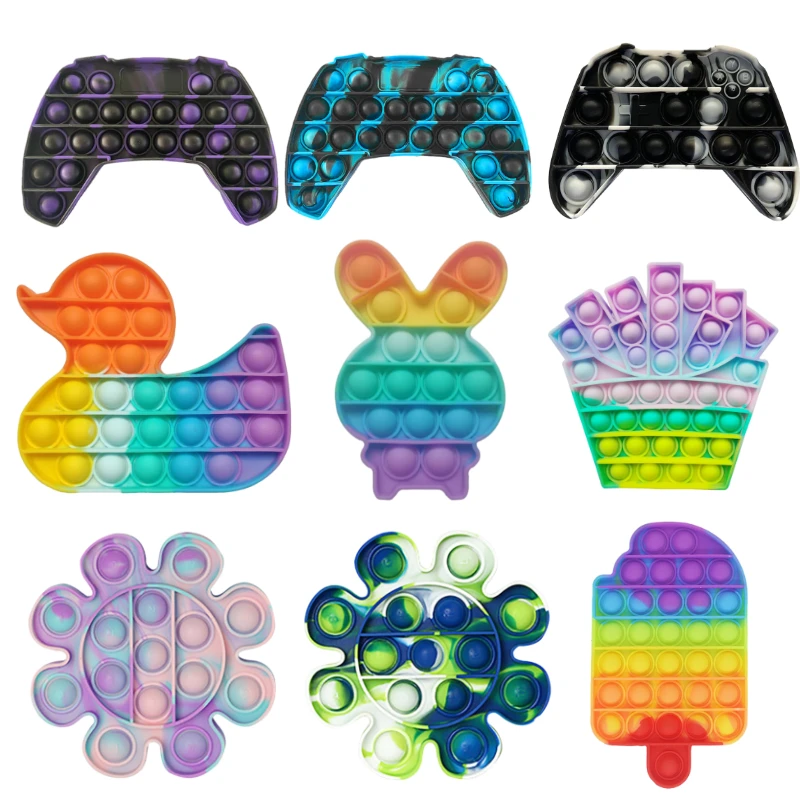 

Игрушка-антистресс для игр, игрушка сенсорная с нажимом, силиконовая игрушка с особыми потребностями для аутизма, новинка, подарки для дево...