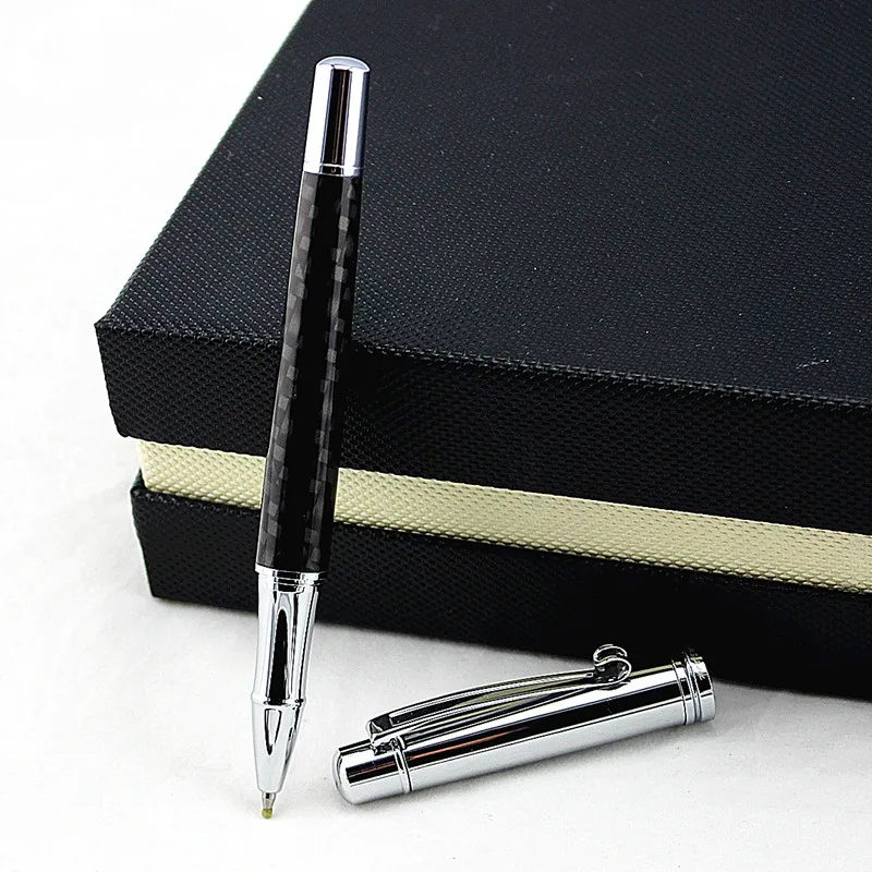 Высококачественная металлическая роликовая ручка Роскошные гелевые ручки