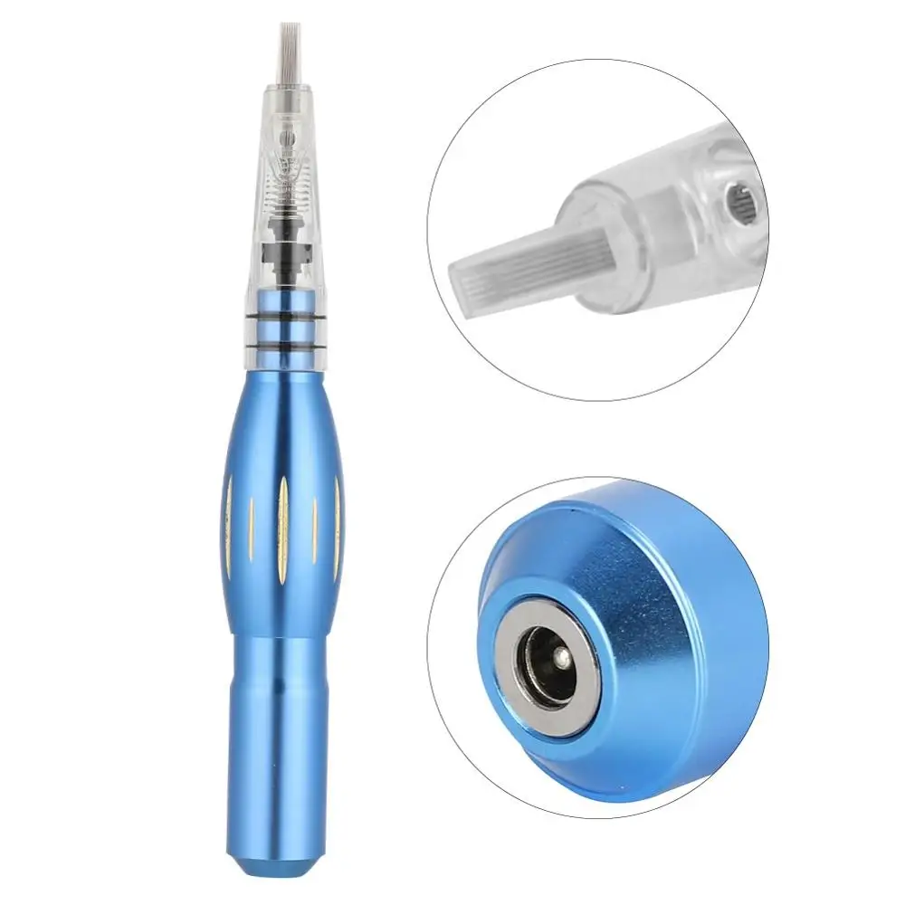 

US Plug 100-240V Intelligent Tattoo Machine Microblading Pattern Fog Eyebrow Line Lip Semi-Permanent Makeup Bodys Art Tattoo Pen