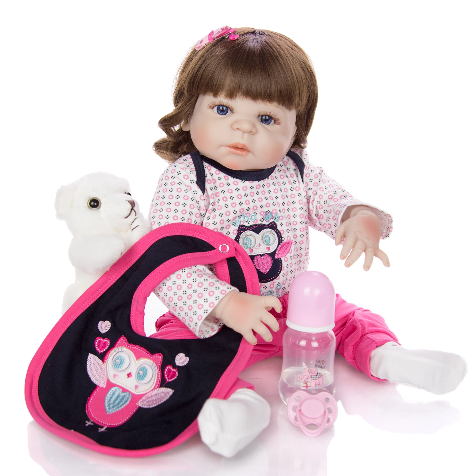 KEIUMI Новое поступление куклы для новорожденных Игрушки маленьких девочек 23 дюйма
