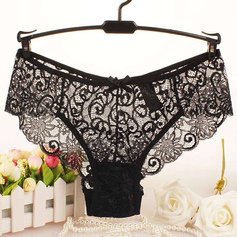 

New Sexy Panties for Woman Underwear Sexy Lace Breathable Soft Lingerie Female Briefs Panty Sexy Transparent Women's Underpants