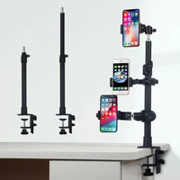 universal table desk clamp mount with 14 screw tip for camera camcorder dslr multi mount ring light stand desk mount