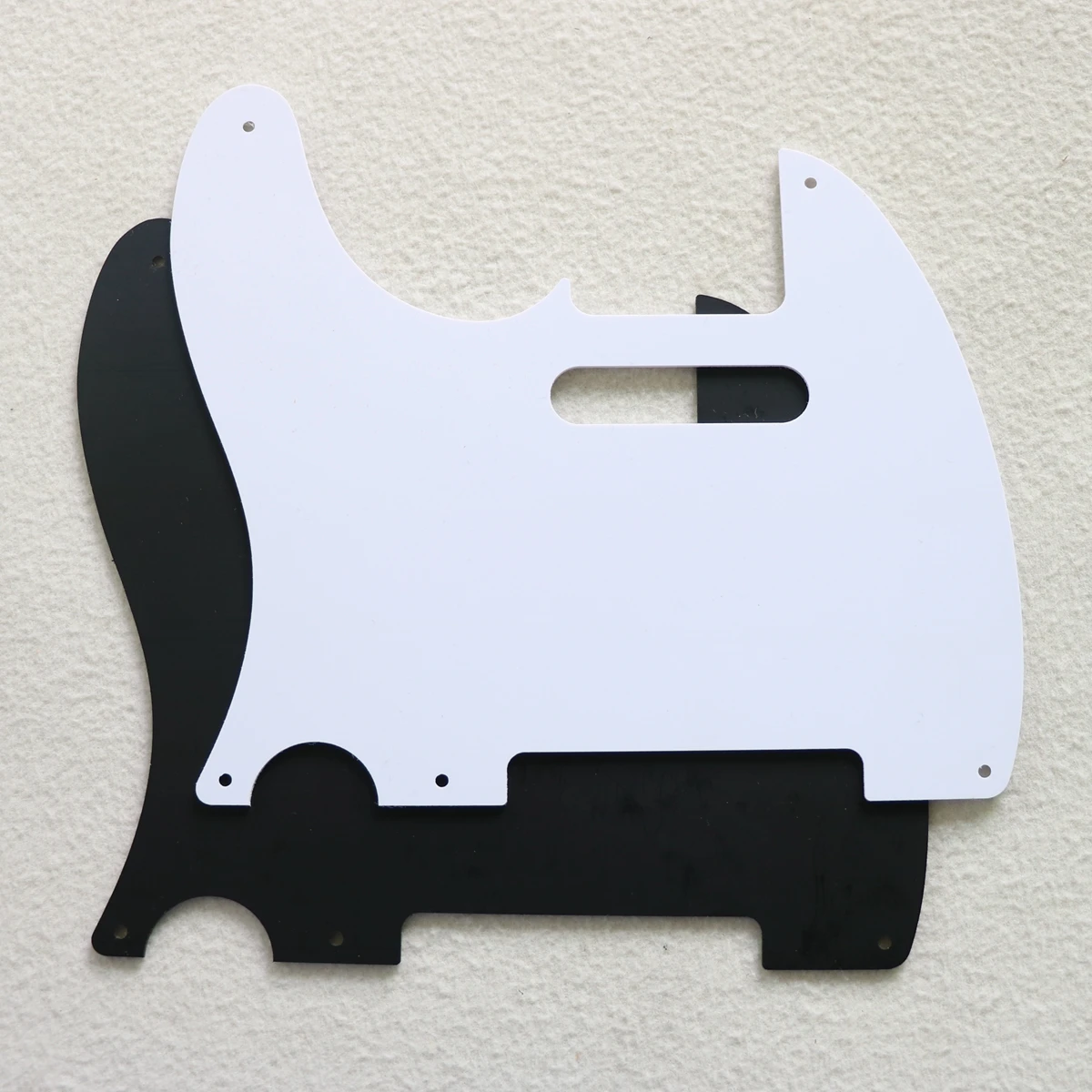 5 отверстий Винтаж пергамент теле стиль Гитары pickguards без пикап отверстия для