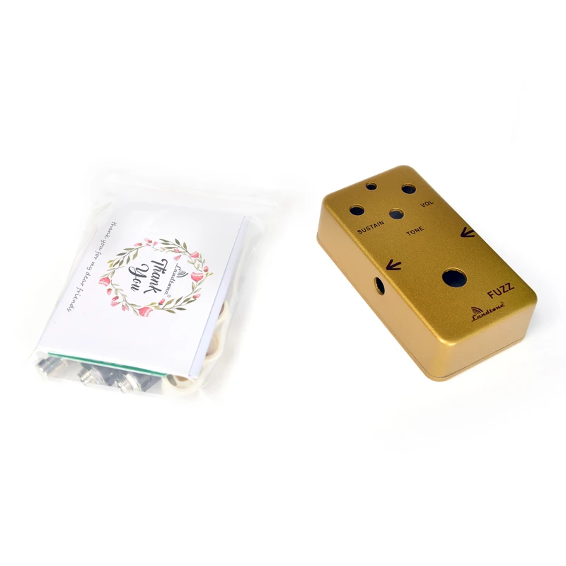 Фото Новая DIY педаль Fuzz и искажения, все комплекты с алюминиевой коробкой в стиле 1590B, истинное отключение для бас-гитары, бесплатная доставка №3