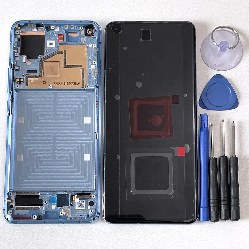 Pantalla LCD AMOLED Original de 6,81 pulgadas, marco de pantalla t&aacute;ctil, digitalizador para Xiaomi MI 11-4