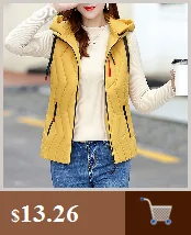 Winter vest women long vest Casual Slim thick warm Autumn hooded sleeveless waistcoat long zipper winter vest female M-3XL