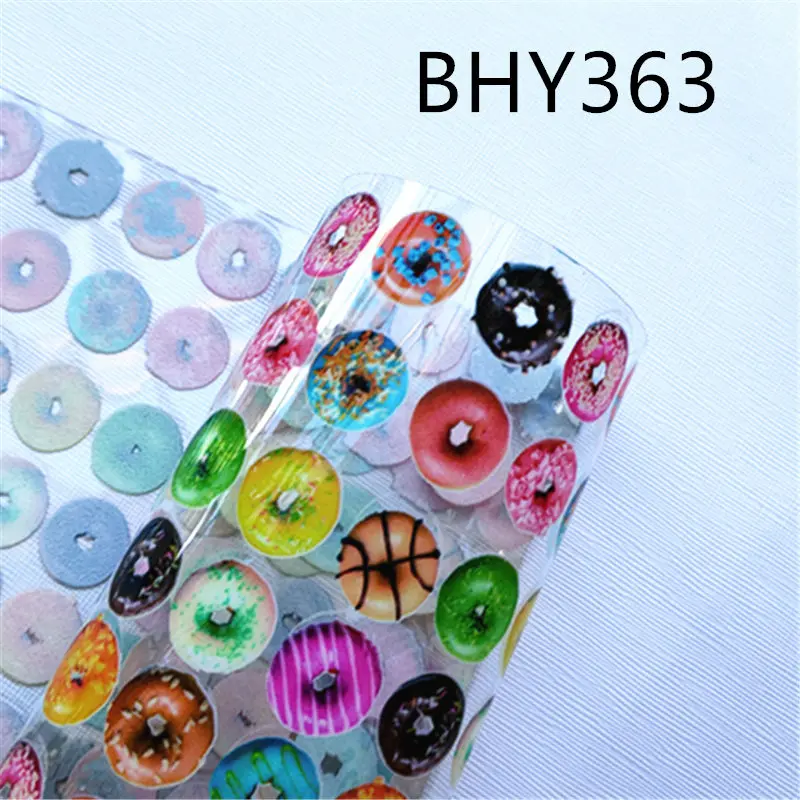 

20*33 см Размер A4 пончик прозрачный мультфильм УФ-печать ПВХ ткань BHY363