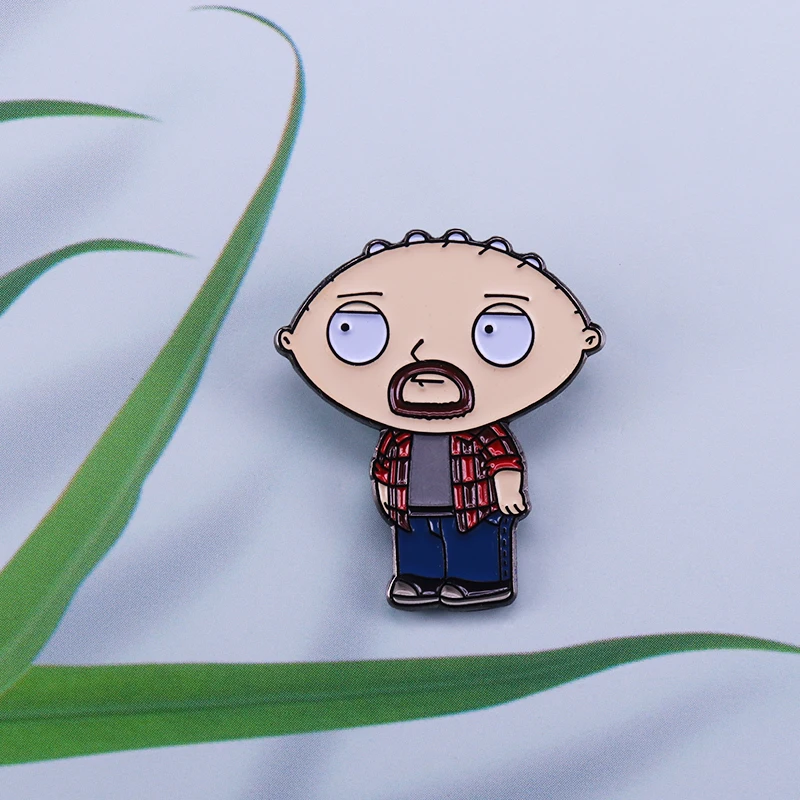 Семья Guy Stewie Гриффин значок милый мультфильм ТВ шоу вентиляторы коллекция