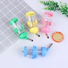 Пластиковые для хомяка Питьевая бутылка воды диспенсер для подачи висит фонтан