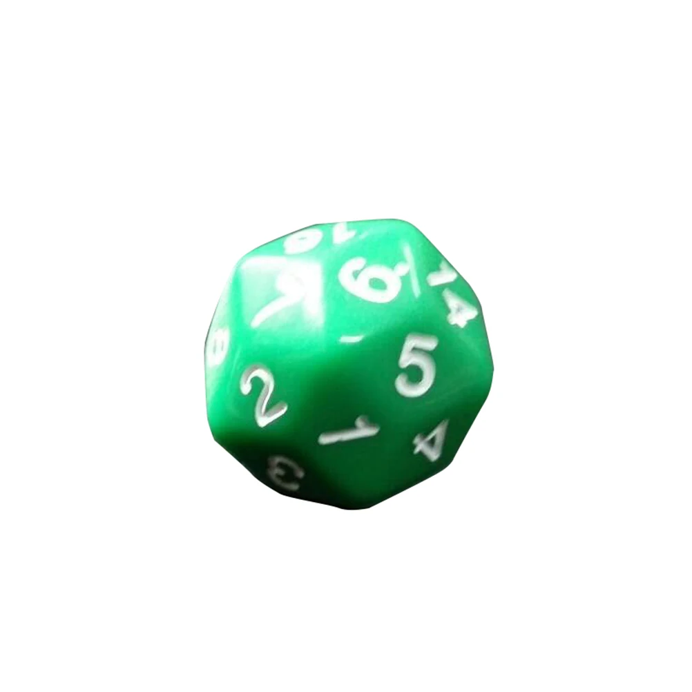 

1Pcs/Lot D30 Thirty-surface 30mm Digital Dice Quality Colour Acrylic Rounded Corners Originality Dice Set Dungeons Yernea