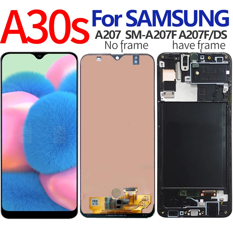 

Дисплейный модуль SUPER AMOLED для Samsung galaxy A30S/A307/A307F/A307FN, 5 шт.