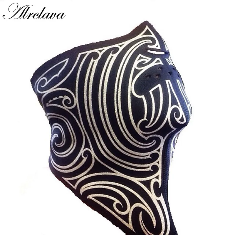 Мотоциклетная Неопреновая Маска для лица ветрозащитная женская маска снегоход