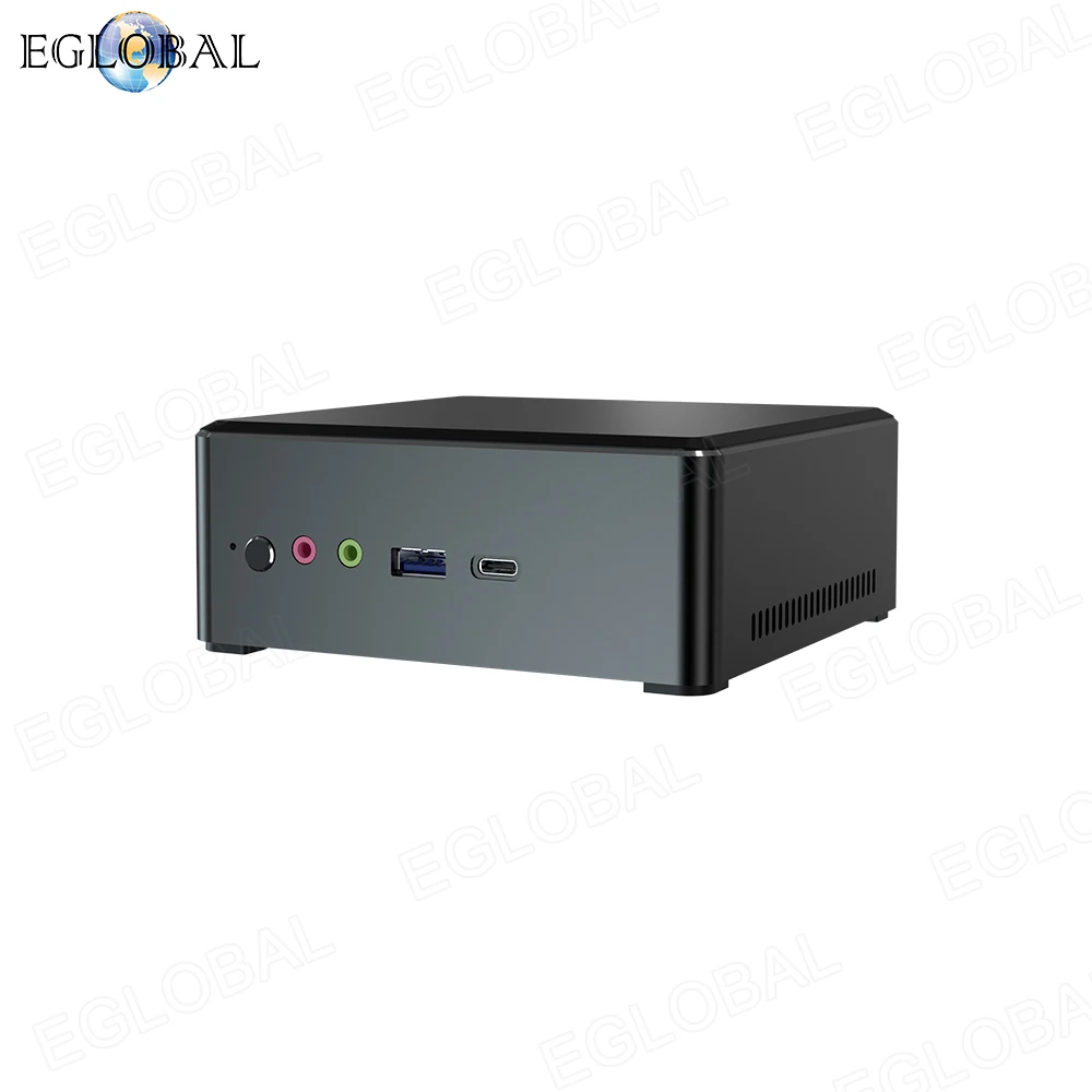 Eglobal мини ПК AMD Ryzen 7 2700U 5 3550H Vega Graphic 2 * DDR4 M.2 NVMe компьютер Windows 10 3x4K Type c HDMI2.0 DP AC WiFI|Мини