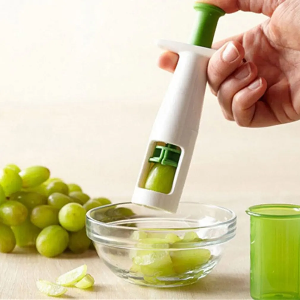 Виноград помидор и вишневый слайсер кухонное устройство резки овощей фруктов