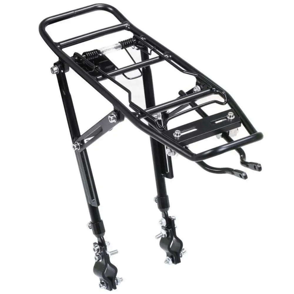 

Rear Rack Almost Universal Adjustable Bike Cycling Cargo Luggage Carrier Rack Heavy Duty
