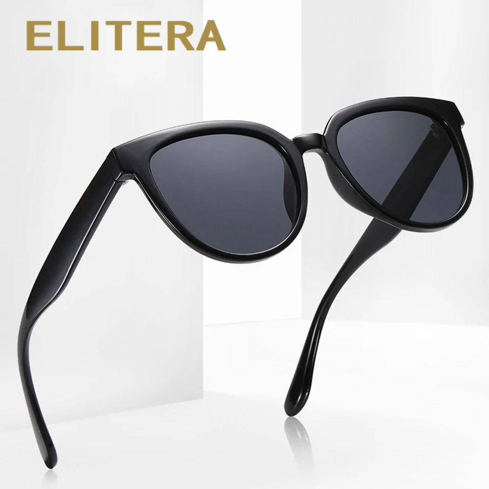 

Модные поляризованные женские солнцезащитные очки ELITERA, женские круглые солнцезащитные очки, роскошные брендовые солнцезащитные очки