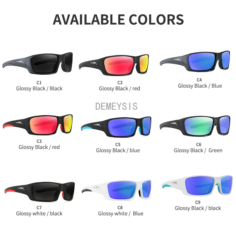 

Military Hiking Sunglasses Tactical Fishing Cycling Bicycle Eyewears Climbing Hunting Glasses Cs Shooting Mtb Polarized