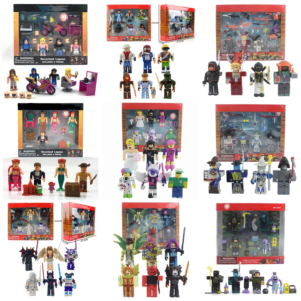 Игрушки Robloxing фигурки героев аниме модель персонажа кукла украшение