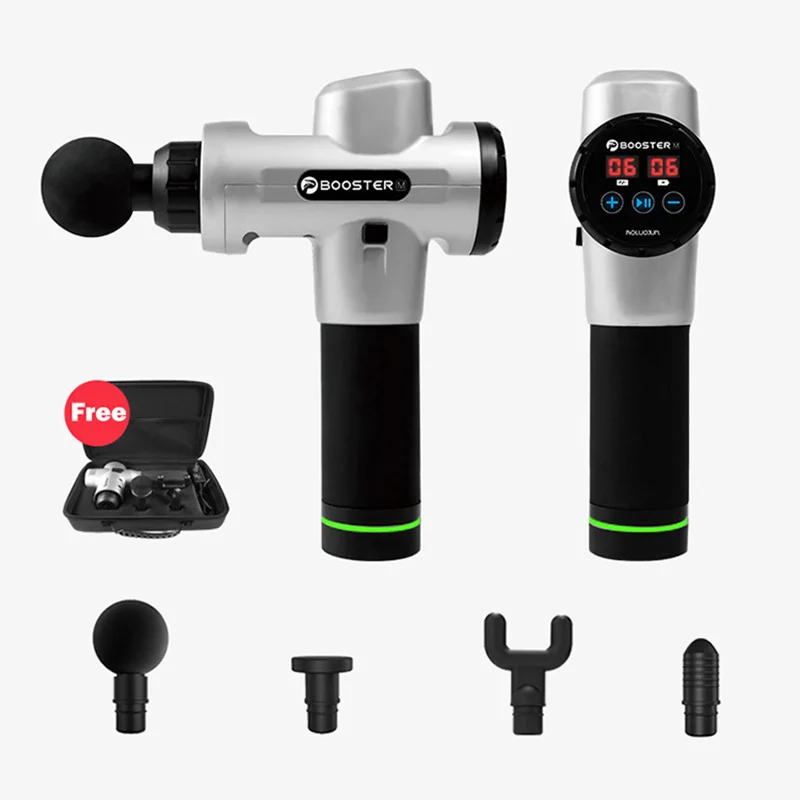 Бустер для электронной терапии тела массажный пистолет с низким уровнем шума