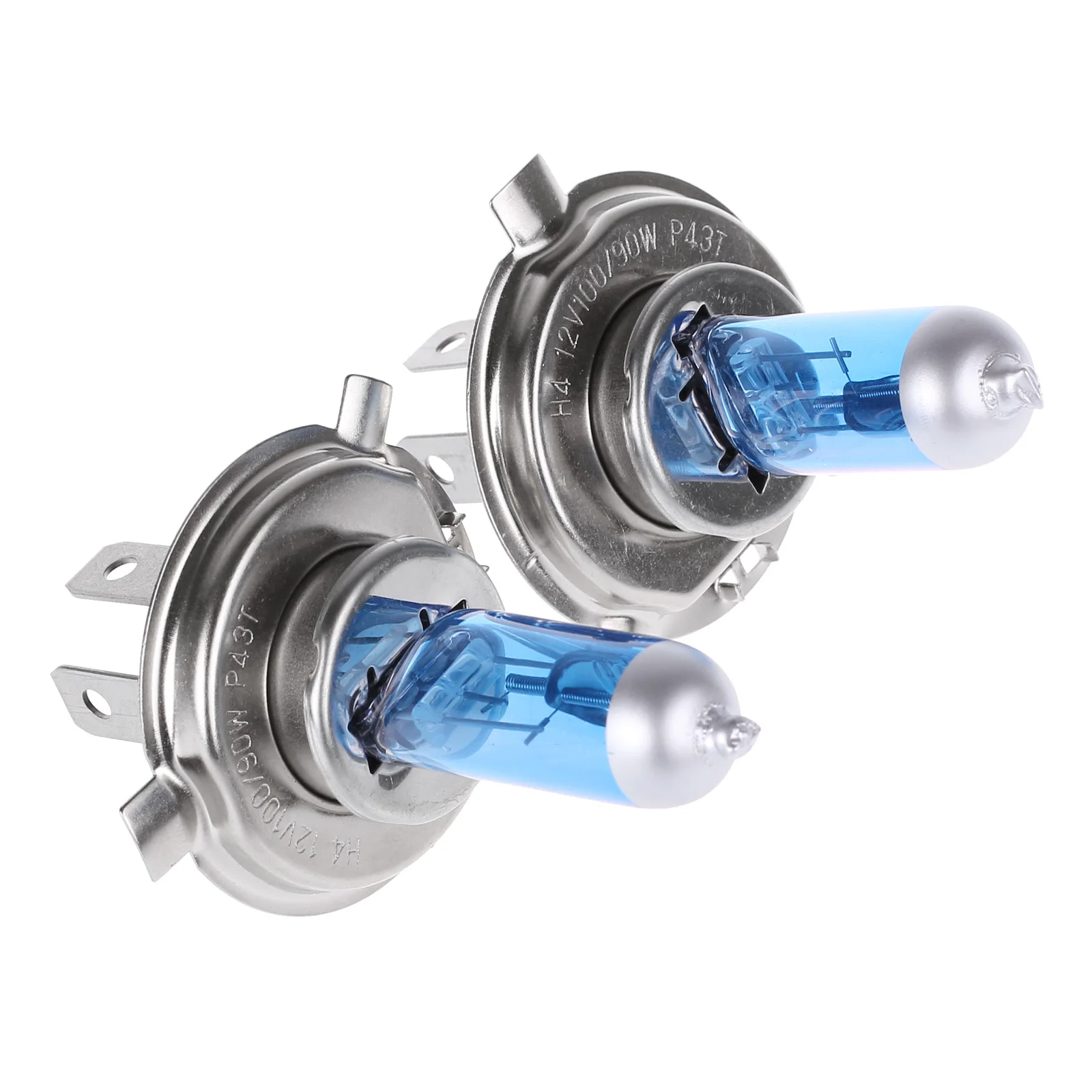 

2pcs 100W 12V Super Bright White Fog Lights Halogen Bulb High Power Car Headlights Lamp Car Light Source Parking Long Lasting