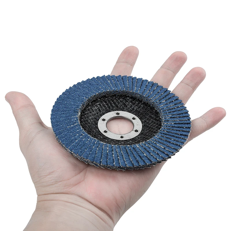 

10pcs 115mm 4.5inch Abrasive Sanding Discs Professional Flap Discs 40/60/80/120 Grit Grinding Wheels Blades for Angle Grinder