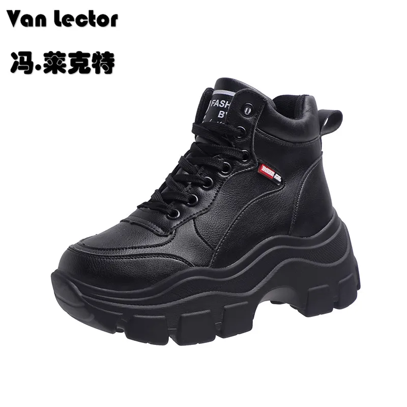 Новейшая модель Осенняя женская обувь женские ботинки со скрытым каблуком