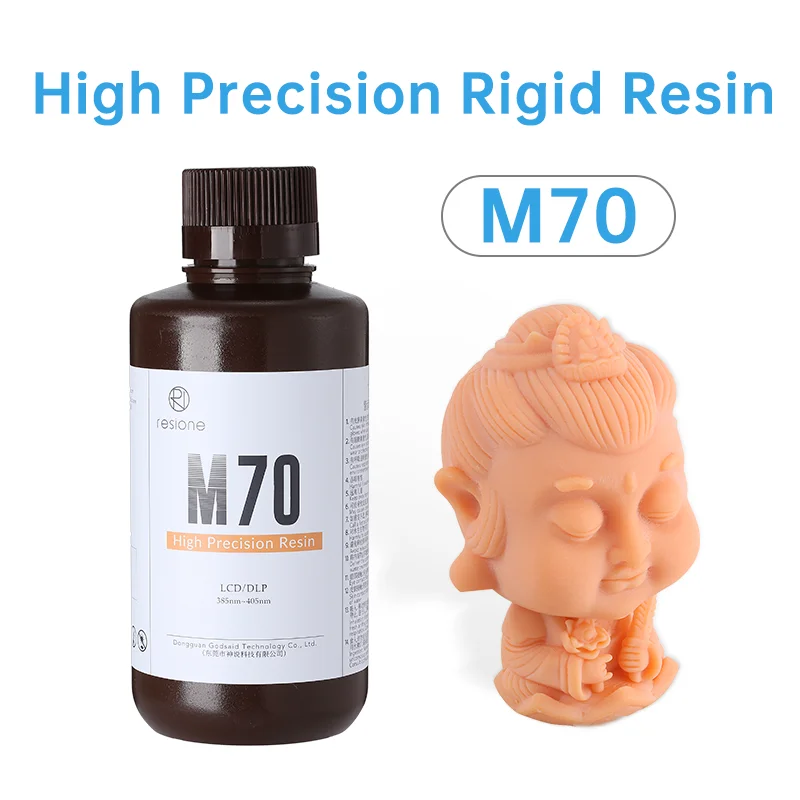 Resione 500g ABS Like Tough Flexible Dental Transparent UV Resin 3d For Elegoo Anycubic Resin 3d Photon Resin images - 6