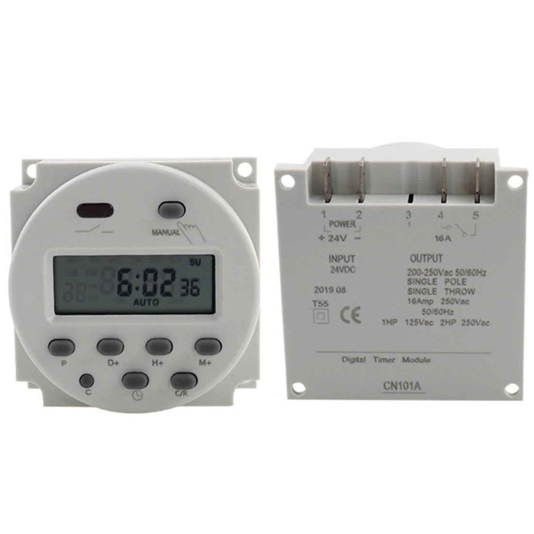 12V 24V 110V 220V цифровой таймер 7 дней в неделю программируемый реле времени