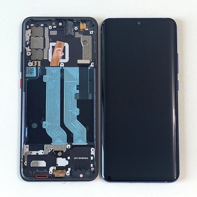 Axisinternational для 6,4" zte Axon 10 Pro 5G ЖК-экран+ сенсорный экран дигитайзер Рамка для zte Axon 10 Pro ЖК