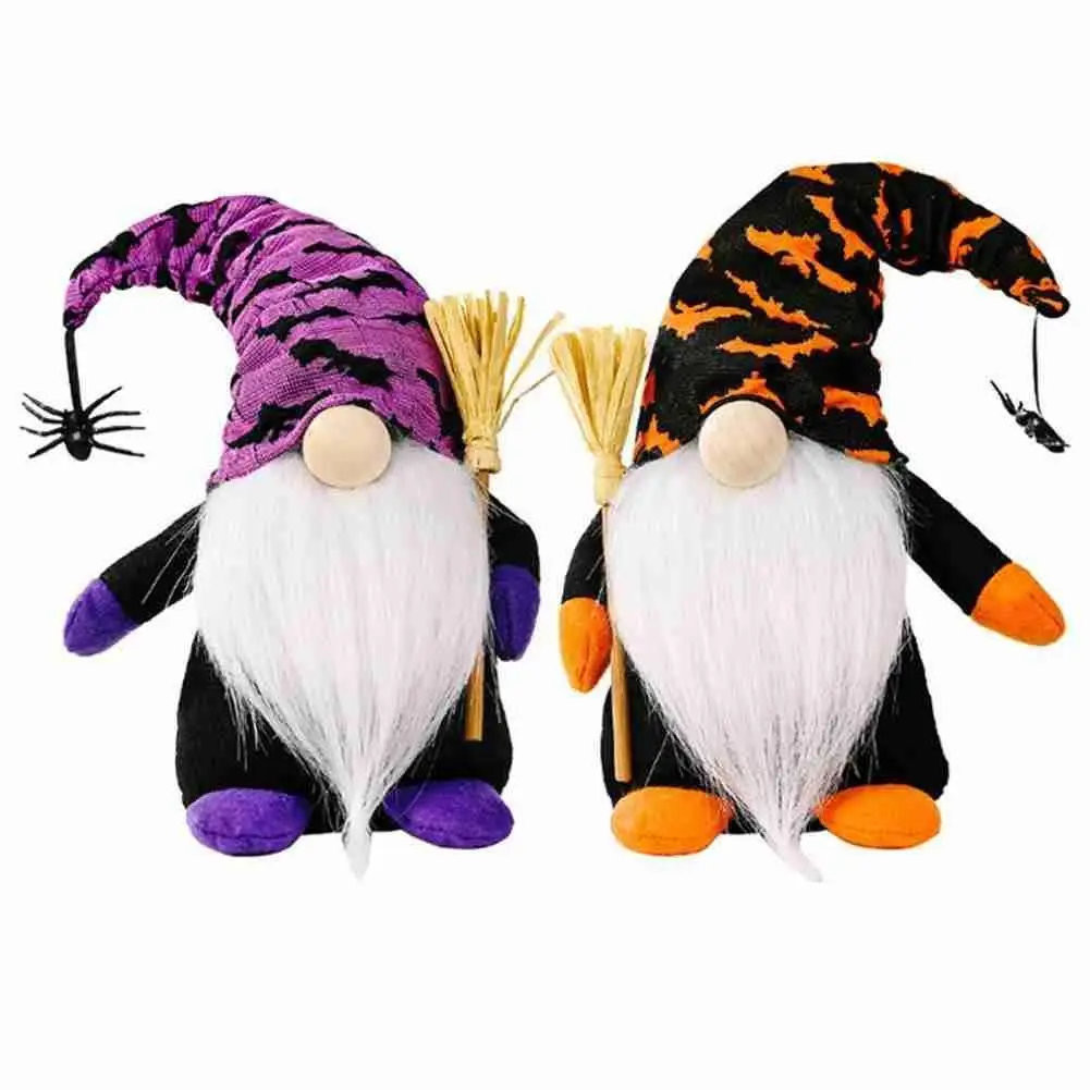 

Хэллоуин гном волшебник паук шведский плюшевый ручной работы Кухонные Подарки многоярусный декоративный поднос фермерский G8M6