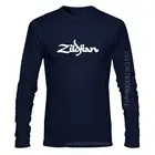Новинка Мужская футболка Zildjian классическая черная футболка Размер L забавная футболка Новинка футболка для женщин