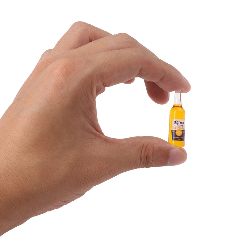 

Миниатюрная модель для кукольного домика, бутылка вина, пивная бутылка, игрушки, 10 шт., 1/12