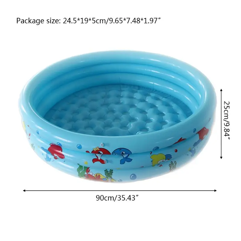 

1Set Baby Infants Inflatable Swimming Pool Kids Round Safety Swim Pool for Toddler Summer Use Supplies