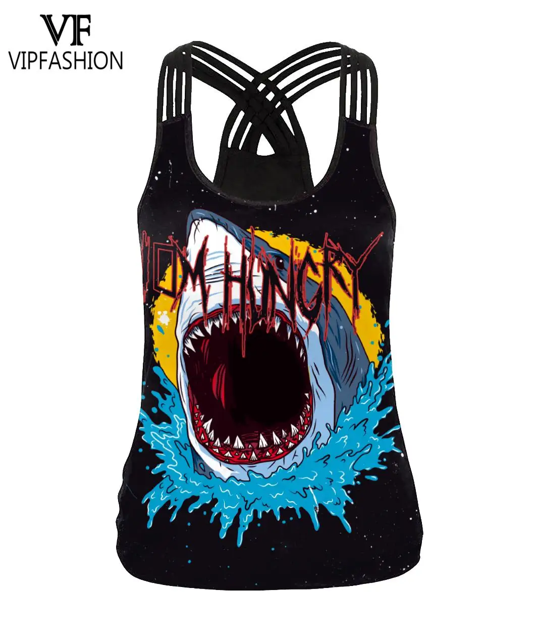 VIP модная летняя женская майка топ новинка с принтом черепа верхняя одежда модное