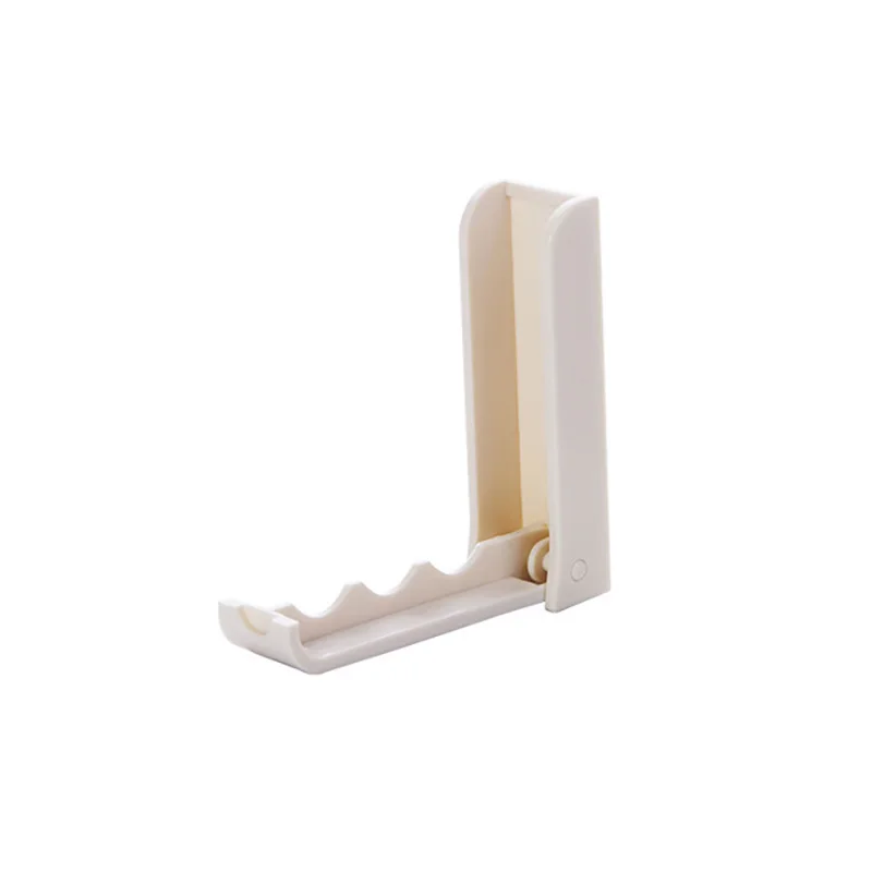 2 Colors Versatile Foldable Wall Hanging Hook Quality Plastic Strong Self Adhesive Home Use Hat Clothes Hanger Rack | Обустройство