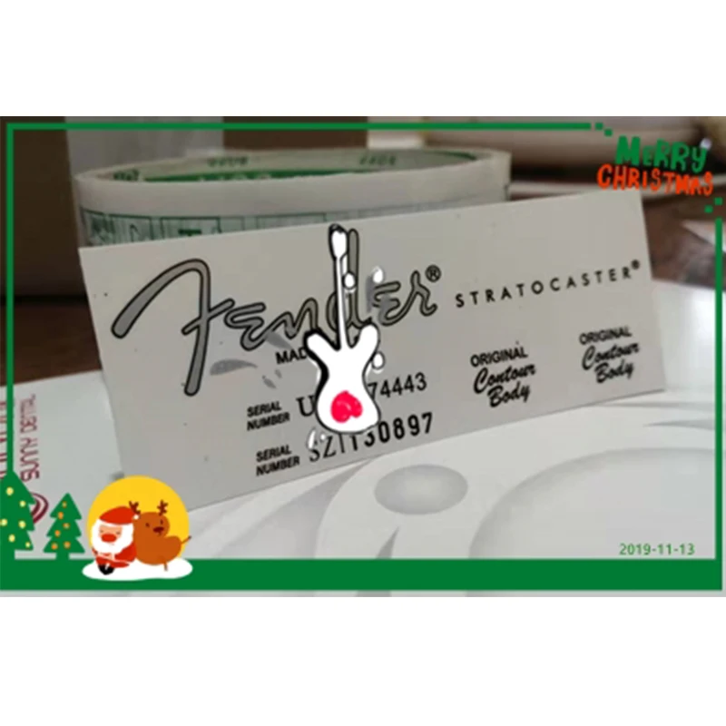 

Крыло гитарная головка логотип водопереводная наклейка stratocaster/telecaster