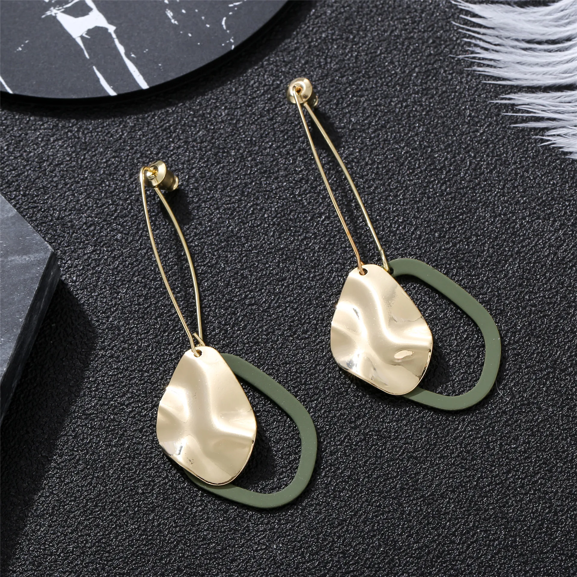 

EXN515 Temperament anti allergy Earrings