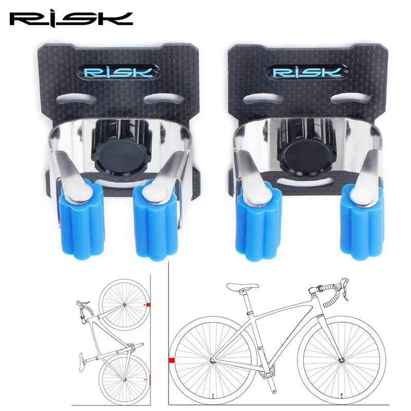 Risk Новинка MTB дорожный велосипедный настенный стояночный зажим для велосипеда держатель для горного велосипеда стойка для хранения велосипедных шин
