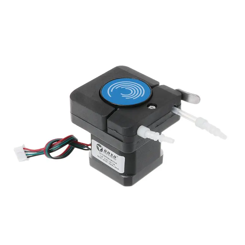 

Peristaltic Pump With 42 Stepper Motor Dosing Tubing Hose Pump Small Flow 0~160ML/min