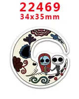 22469 30 шт hollaween характер плоское украшение из смолы PR 22462 - Color: 22469