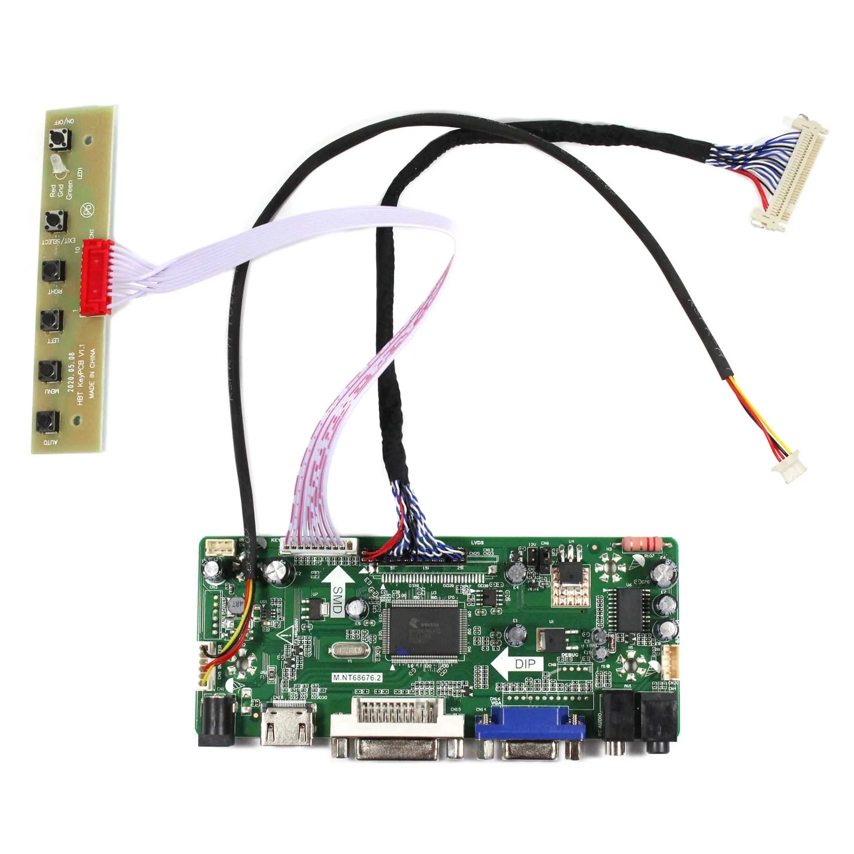 

DVI VGA H DMI LCD Controller Board For 18.5 in G185HAN01.0 1920x1080 LCD Screen