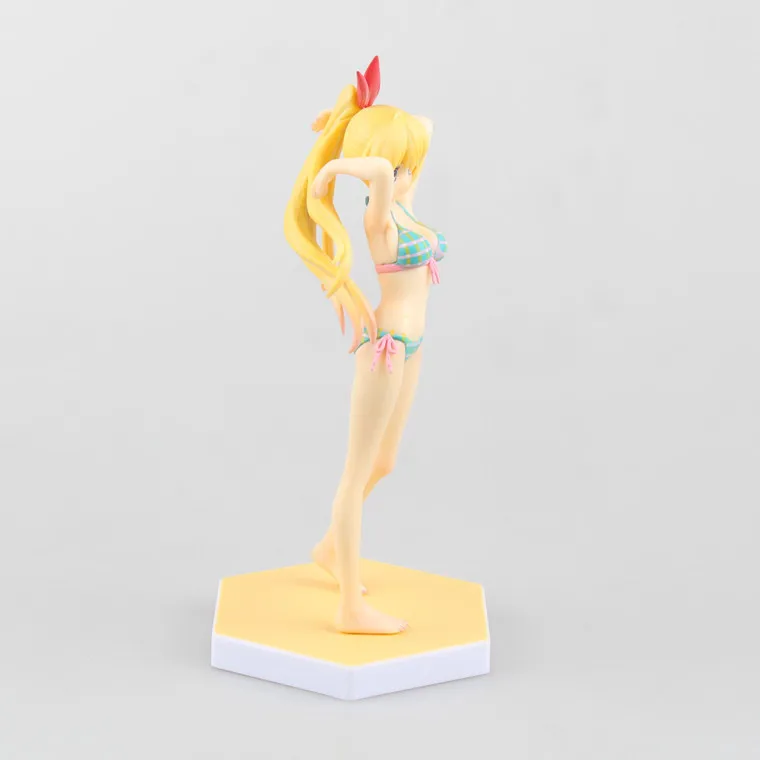 Японская аниме экшн-фигурка Nisekoi Kirisaki Chitoge Queen купальник бикини Ver 16 см модель из