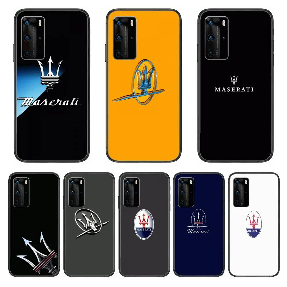 

Case Maserati Wallpapers Phone Case For Huawei P 40 30 20 10 9 8 Lite E Pro Plus Black Etui Coque Painting Hoesjes comic fashio