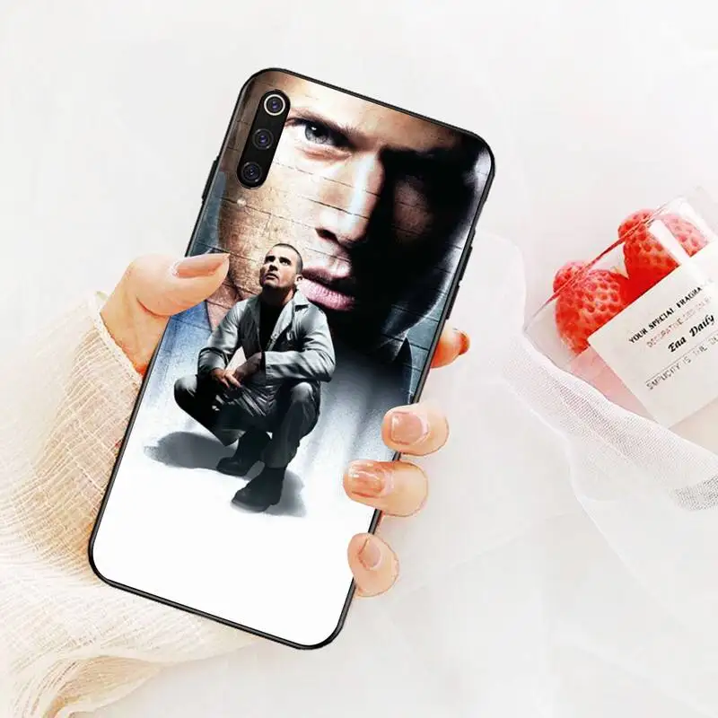 

NBDRUICAI American TV show Prison Break Bling Cute Phone Case for Xiaomi Mi9 9SE 8SE Pocophone F1 Mi8 Lite