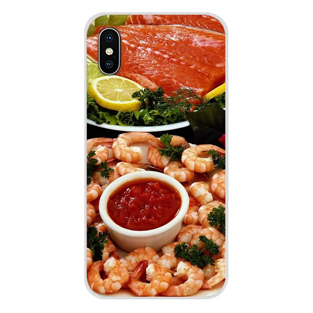 Для Samsung Galaxy S3 S4 S5 Mini S6 S7 Edge S8 S9 S10 Lite Plus Note 4 5 8 9 японская кухня суши еда мягкие