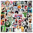 Стикеры в стиле аниме Bleach, 50 шт., игрушка, подарок для детей, мультяшная наклейка сделай сам на велосипед, на холодильник, PS4, гитара, пегатина